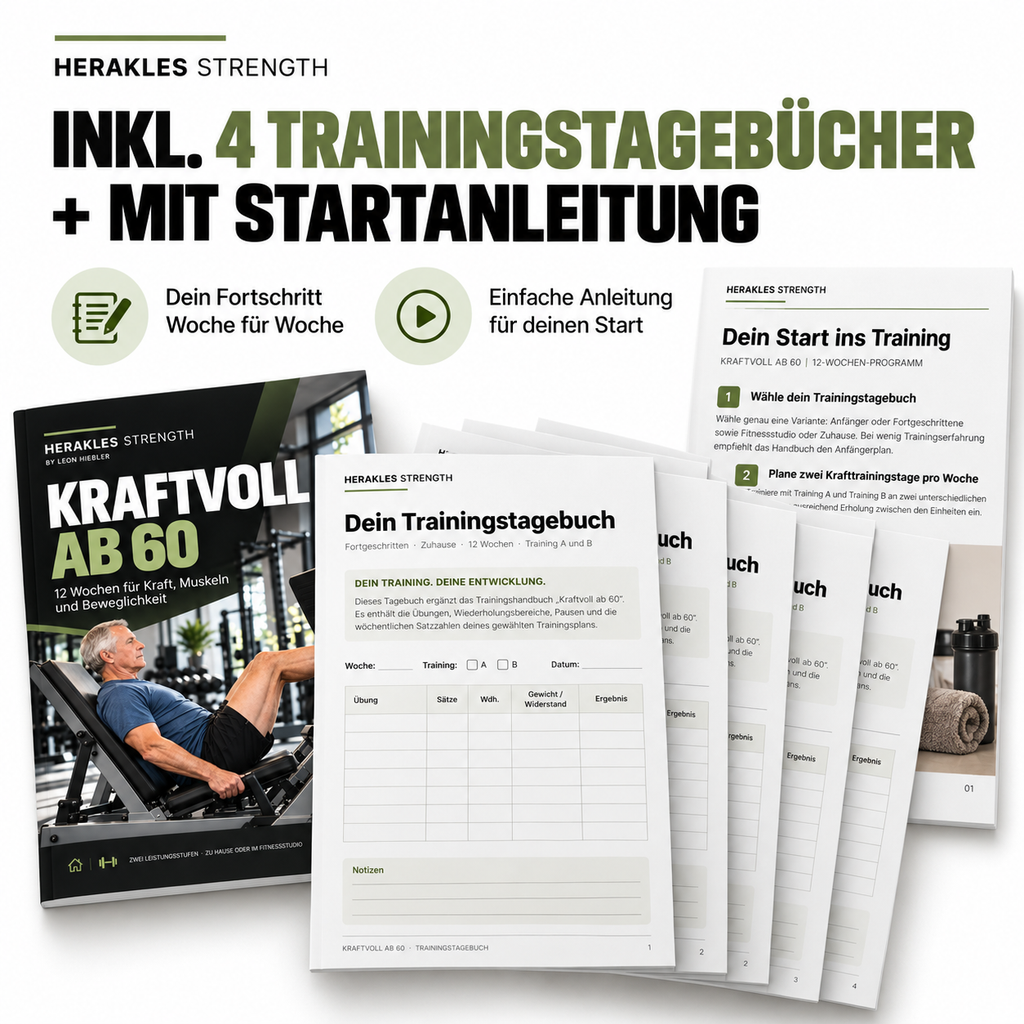 Kraftvoll ab 60 – Dein 12-Wochen-Krafttrainingsprogramm