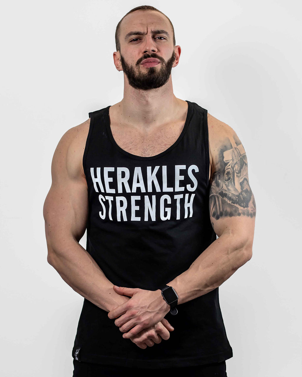 Herakles-Strength Logo Tank