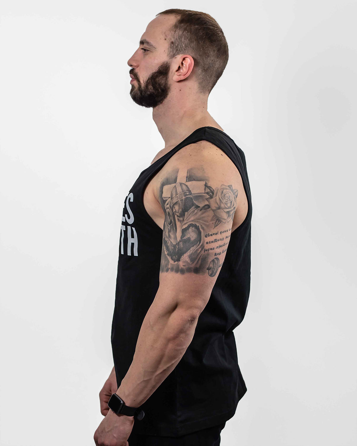 Herakles-Strength Logo Tank