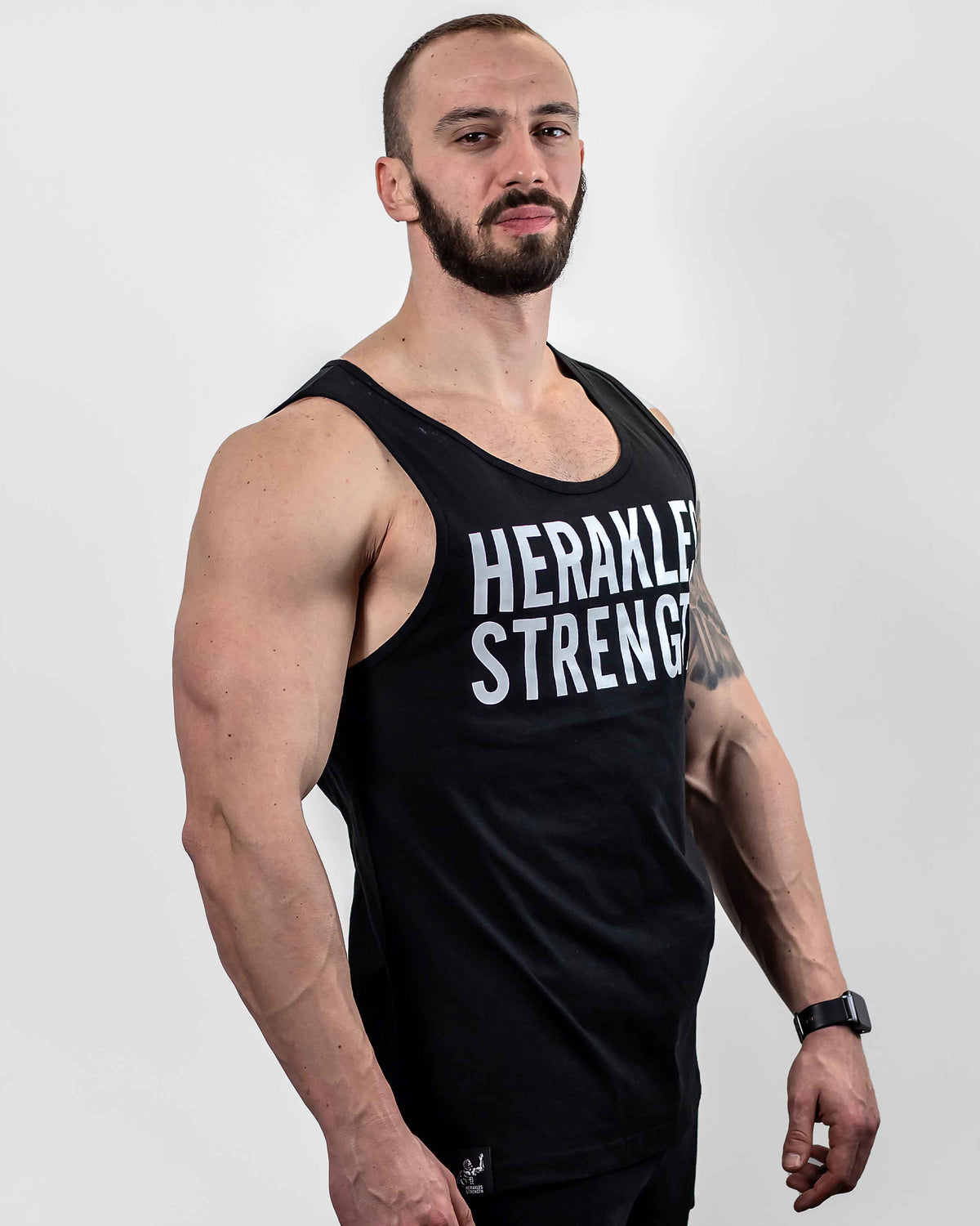 Herakles-Strength Logo Tank