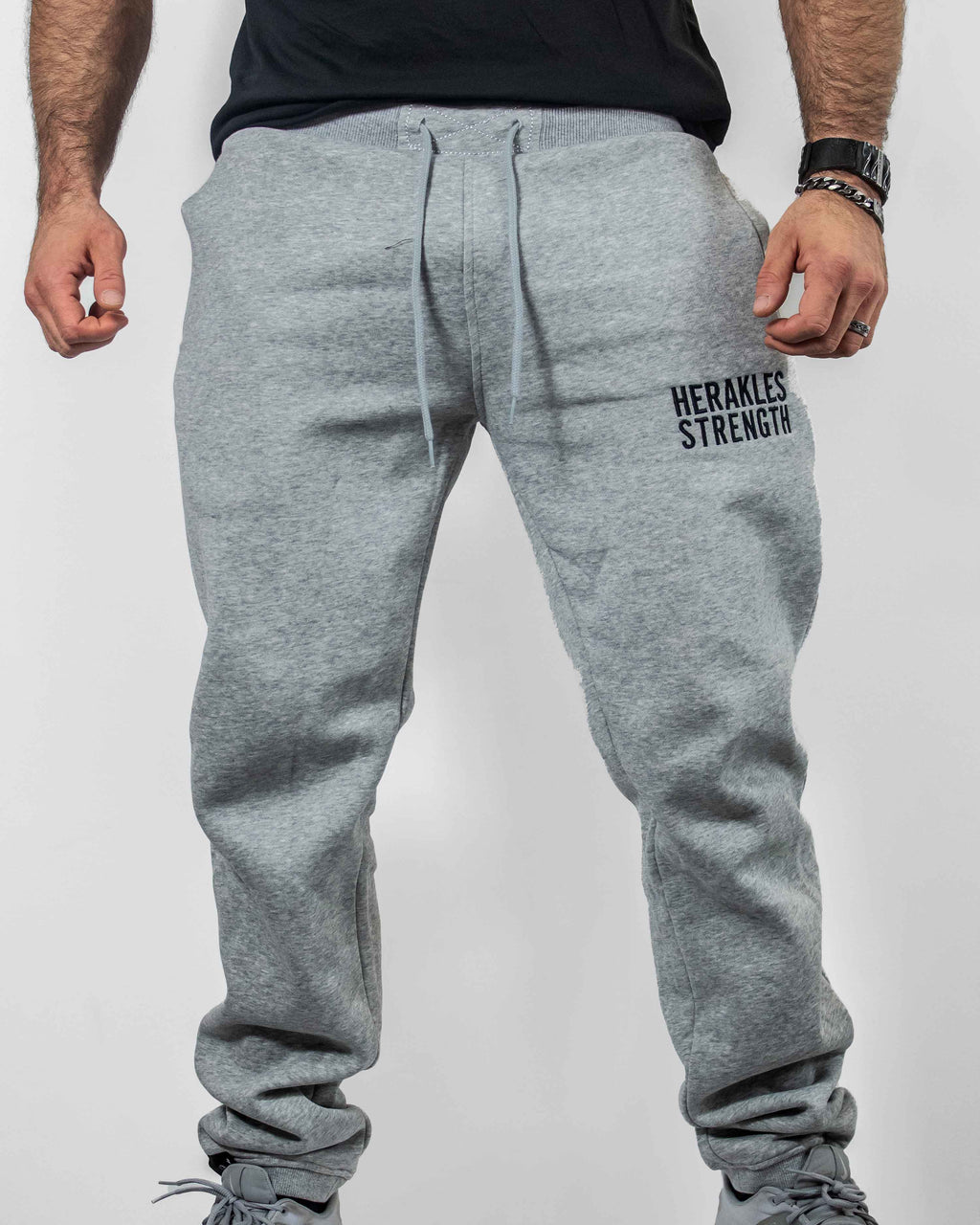 Herakles-Strength Heavy Jogger Grey
