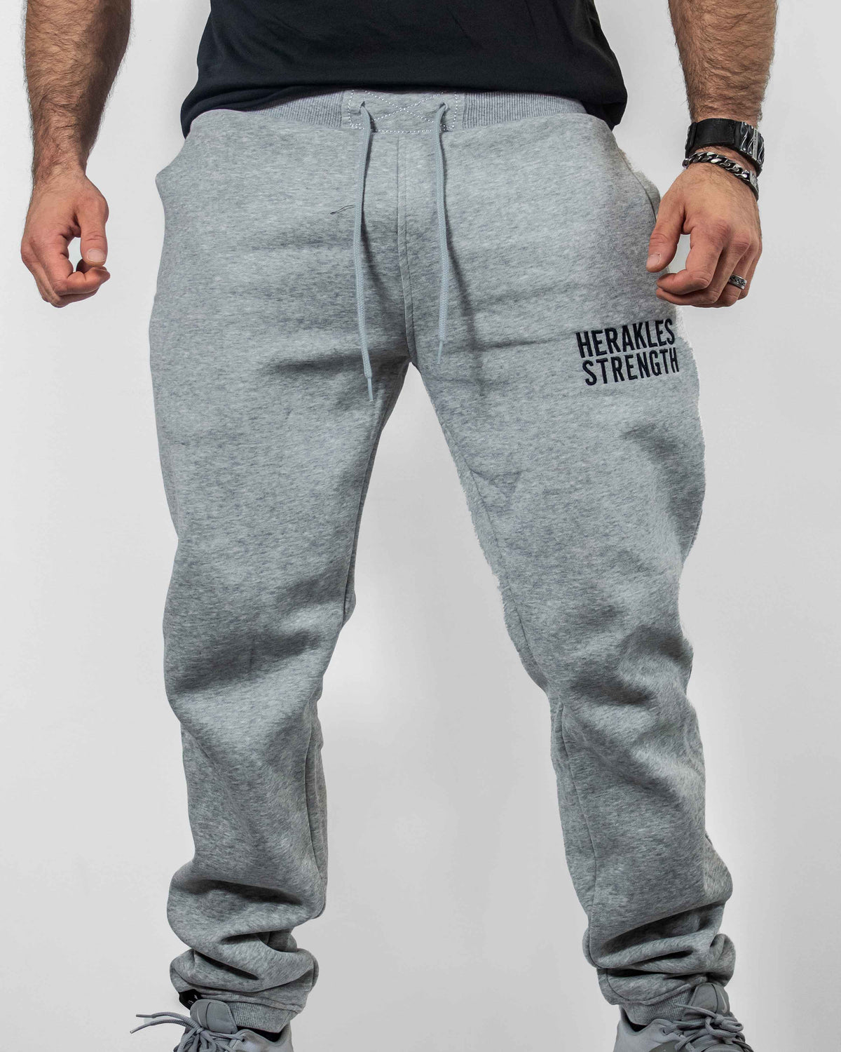 Herakles-Strength Heavy Jogger Grey