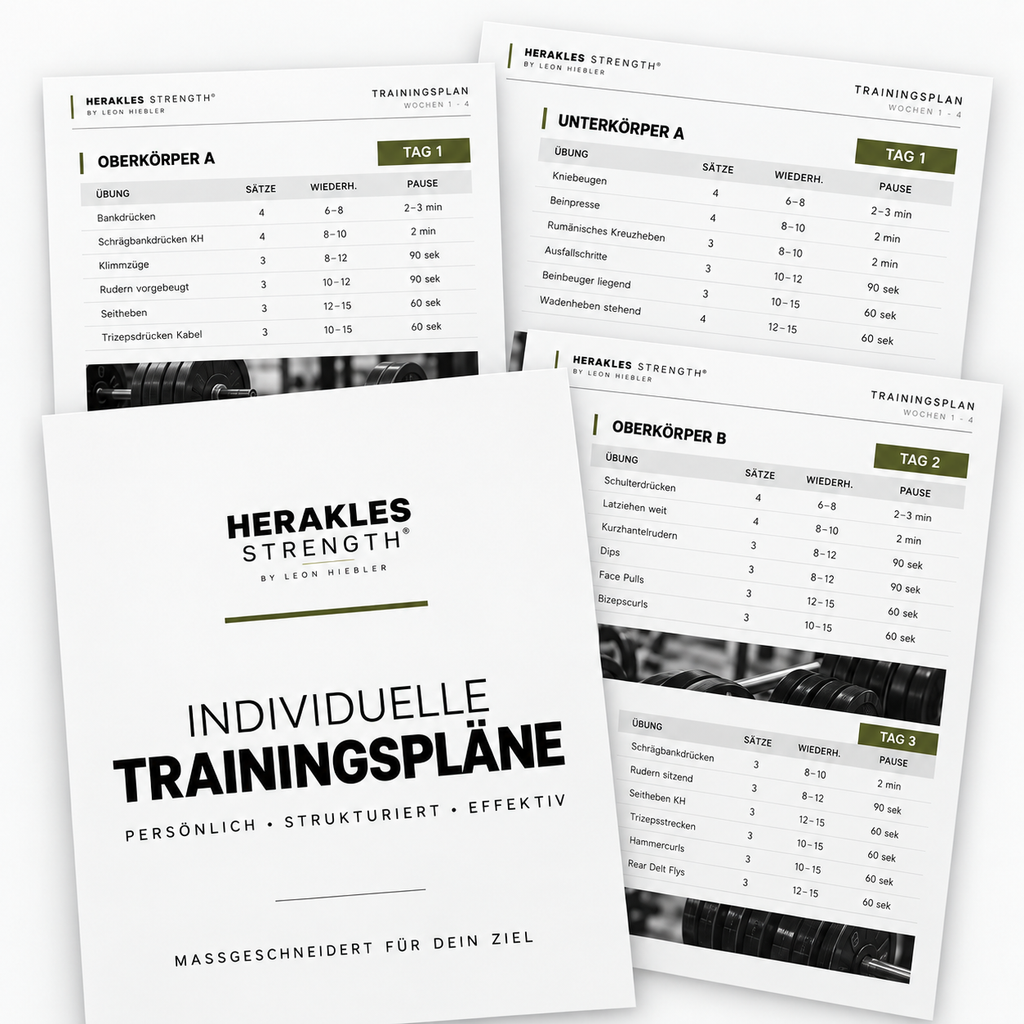 Individueller Trainingsplan