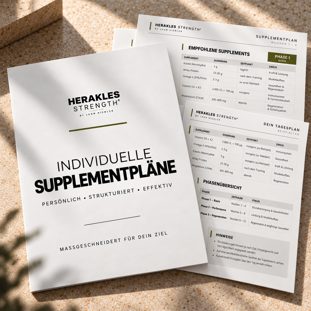 Individueller Supplementplan