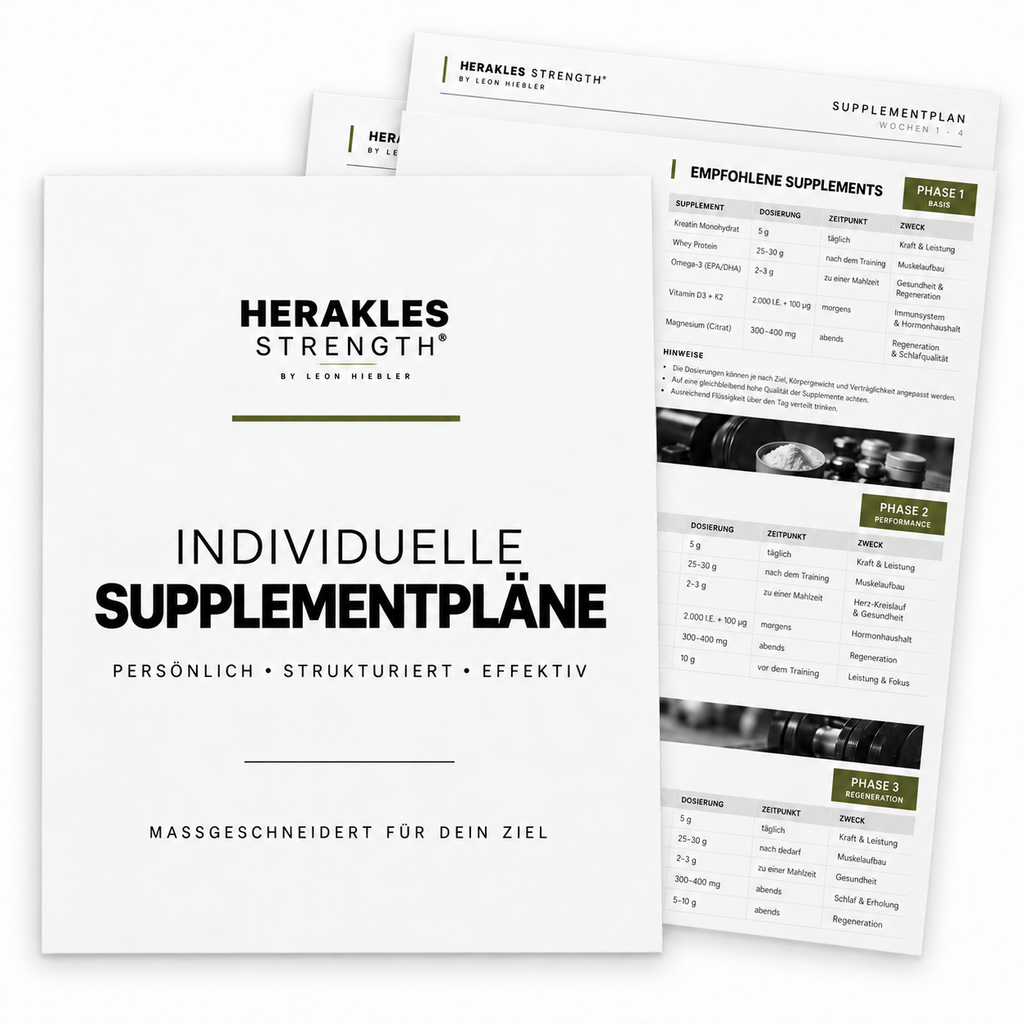 Individueller Supplementplan